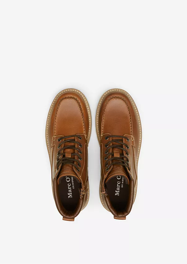 Ботинки на шнуровке с молнией Marc o'Polo - фото 4