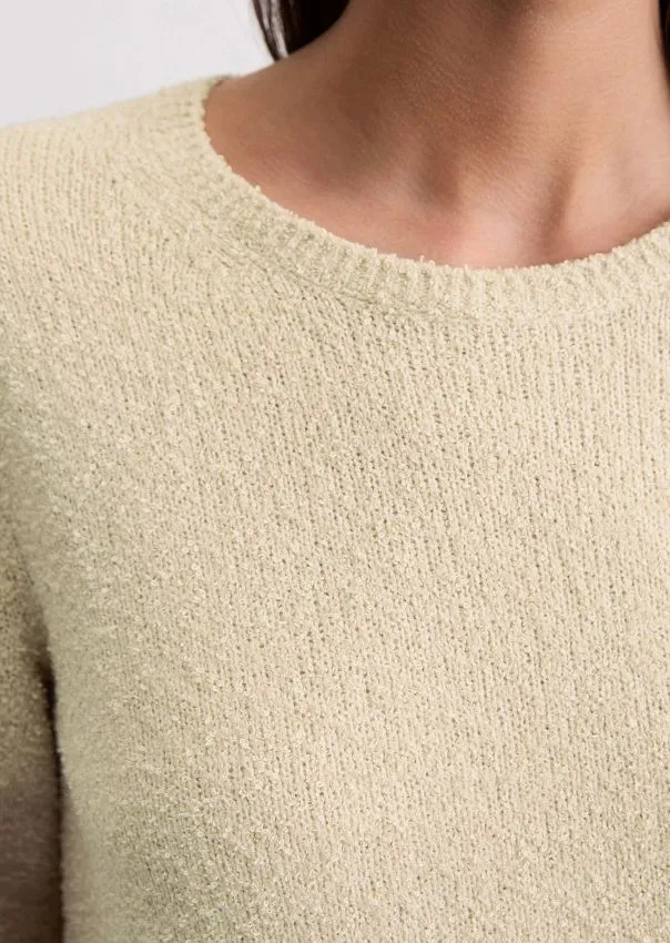 Джемпер из органического хлопка и шерсти ламы Marc o'Polo - фото 4