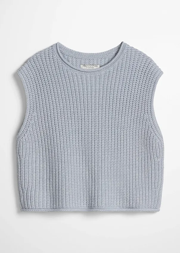 Жилет из смесового хлопка
