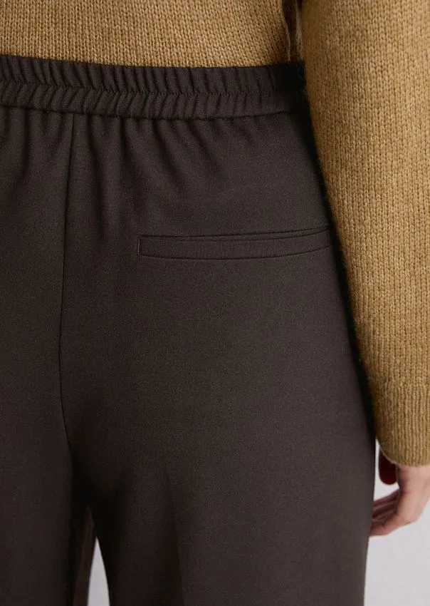 Широкие фланелевые брюки Marc o'Polo - фото 4