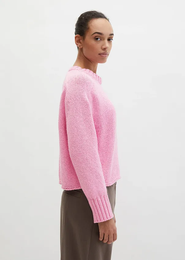 Свитер из смесового хлопка