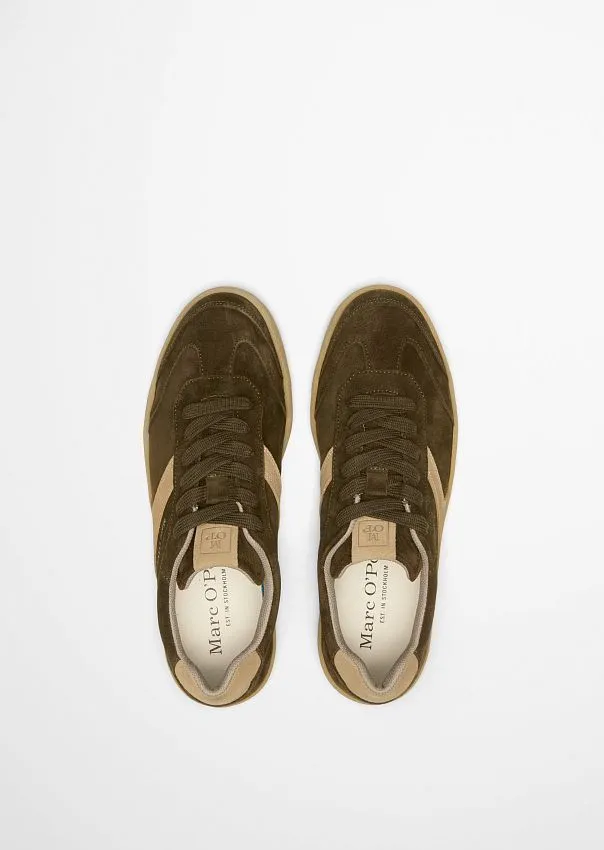 Кроссовки Court из мягкой замши Marc o'Polo - фото 4