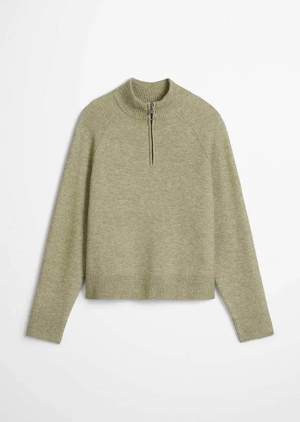 Мягкий джемпер с высоким воротом из смесовой шерсти
 Marc o'Polo - фото 6