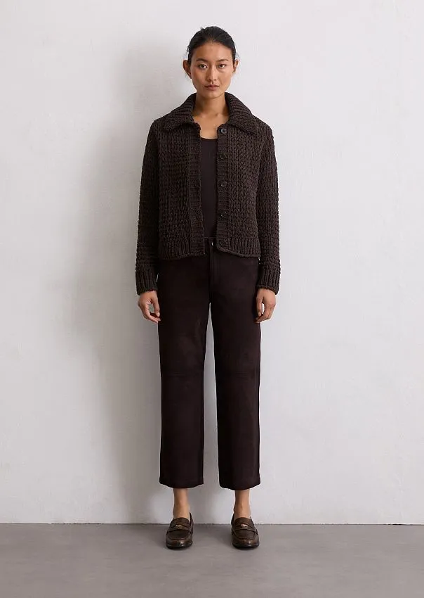 Кардиган из "кашемировой" пряжи Chenille Marc o'Polo - фото 3