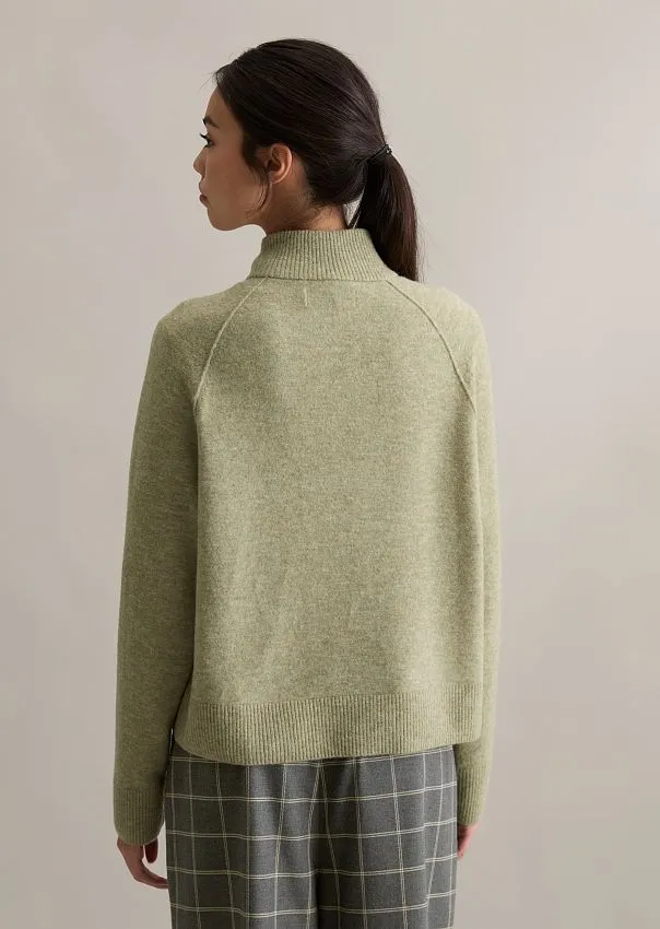 Мягкий джемпер с высоким воротом из смесовой шерсти
 Marc o'Polo - фото 2