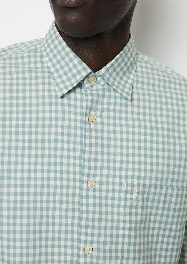 Рубашка в клетку из органического хлопка