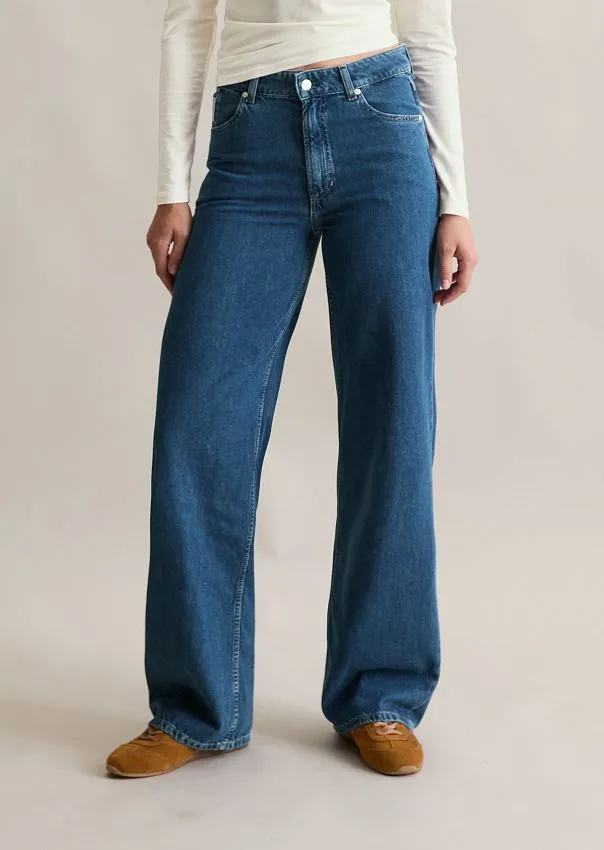 Широкие джинсы TOMMA из органического хлопка Marc o'Polo - фото 3