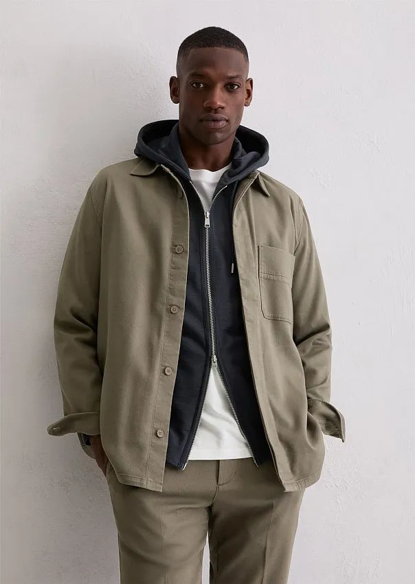 Рубашка верхняя из смесового хлопка Marc o'Polo - фото 1