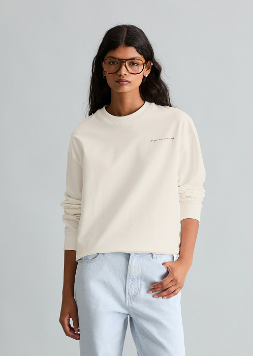 Свитшот из органического хлопка
