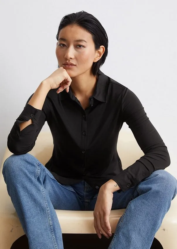 Рубашка из смесовой вискозы Marc o'Polo - фото 1