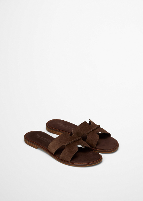 Пантолеты из натуральной замши