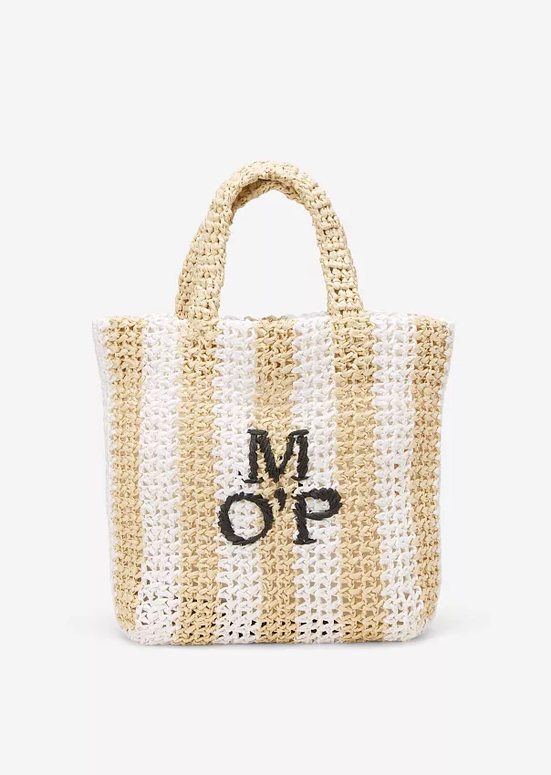 Маленькая сумка-шоппер из рафии Marc o'Polo - фото 1