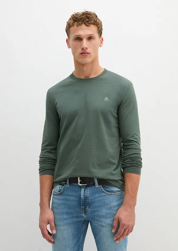 Лонгслив из чистого органического хлопка Marc o'Polo - фото 1