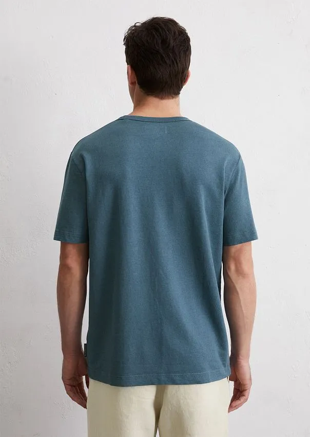 Футболка изо льна и органического хлопка Marc o'Polo - фото 2