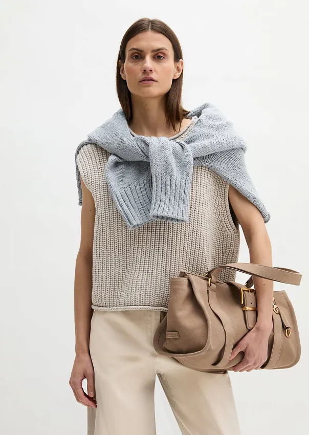 Сумка из натуральной замши
