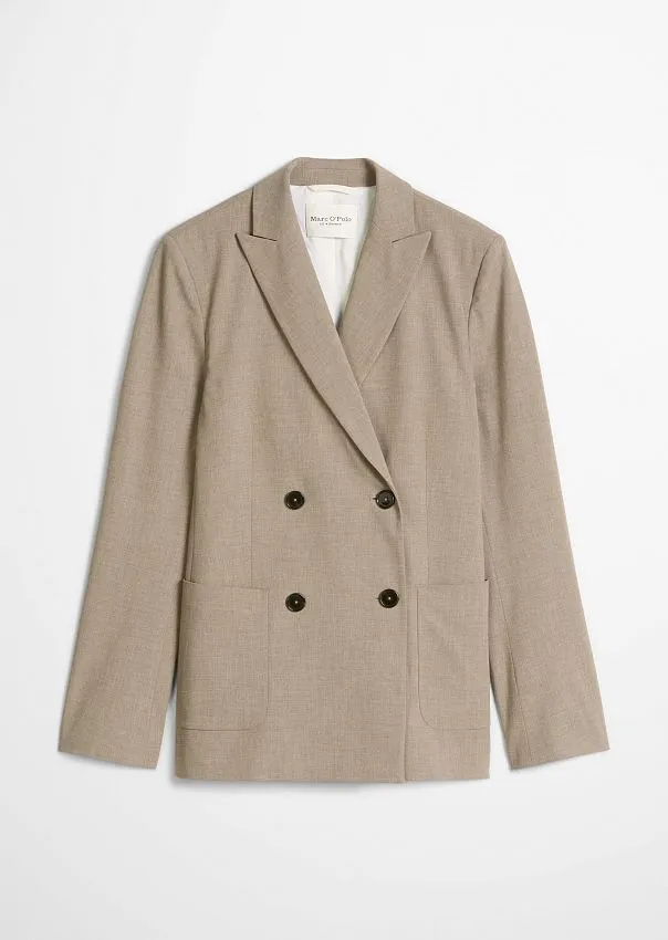 Пиджак двубортный из тонкой шерсти
 Marc o'Polo - фото 1