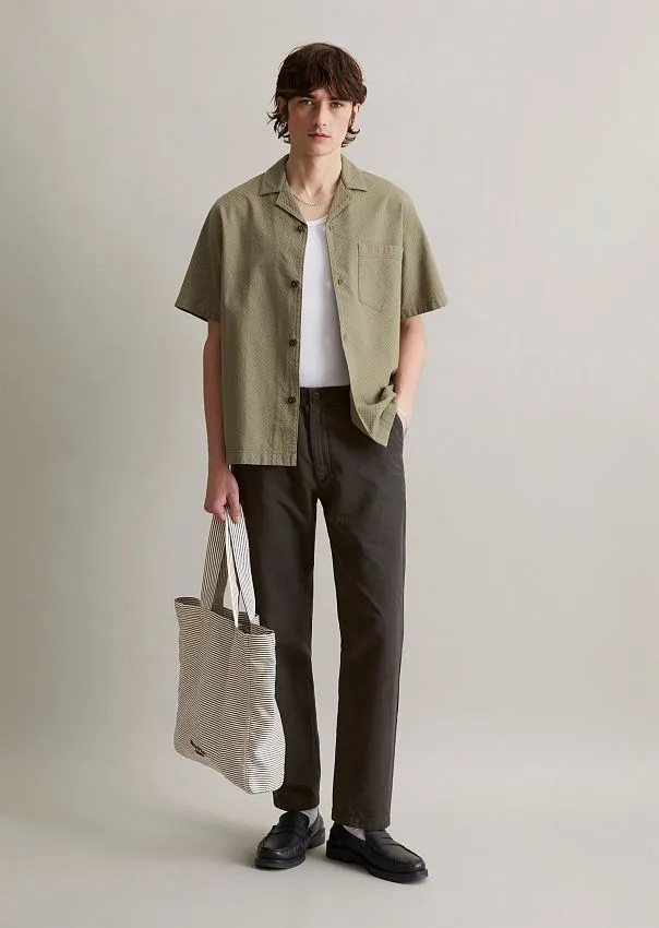 Брюки из органического хлопка и льна Marc o'Polo - фото 1