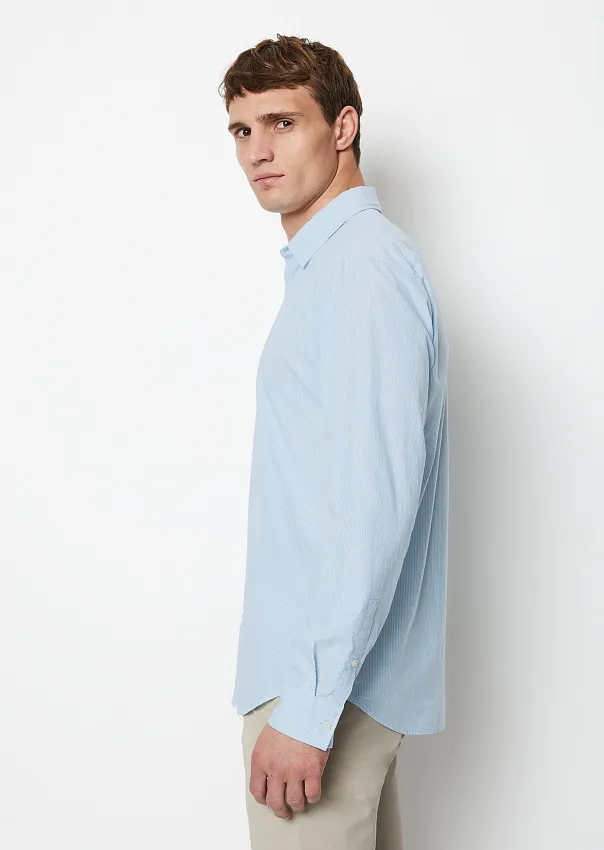 Рубашка в полоску из органического хлопка