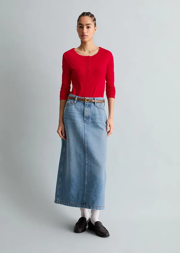 Лонгслив из органического хлопка