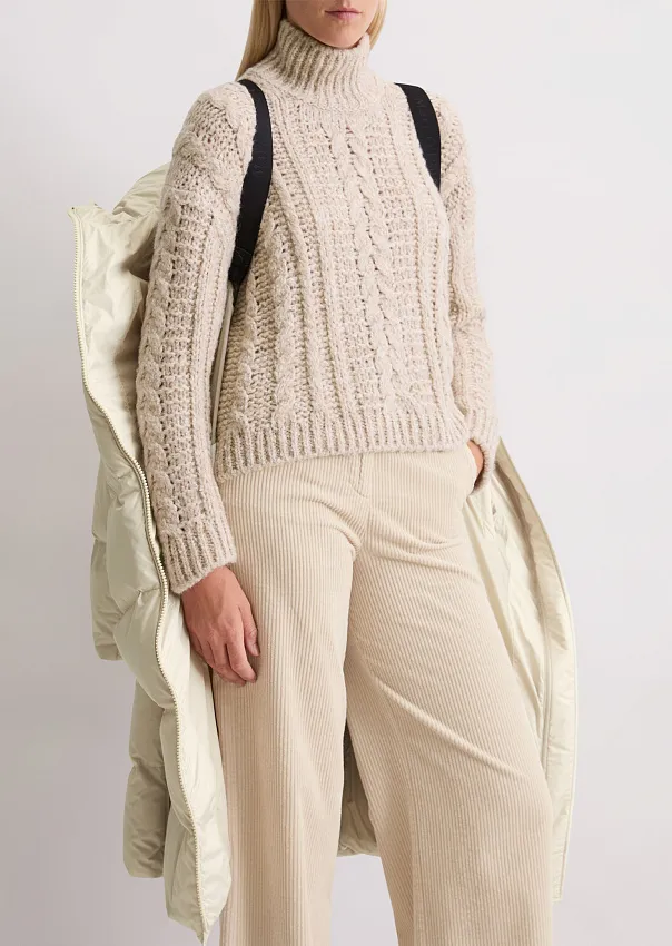 Пуховик с фиксированным капюшоном Marc o'Polo - фото 4