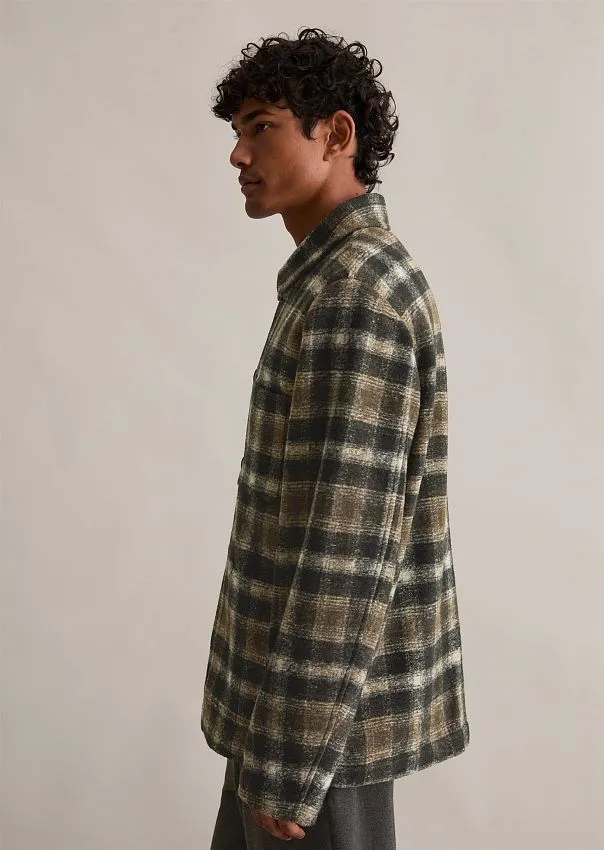 Куртка-рубашка из смесовой шерсти Marc o'Polo - фото 5