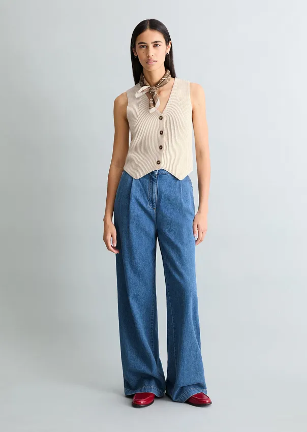 Жилет из органического хлопка