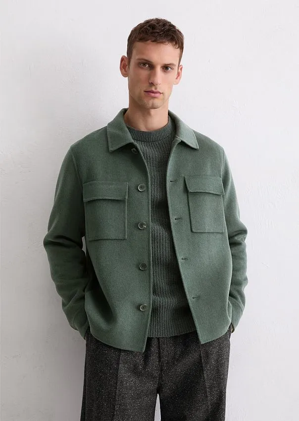 Верхняя рубашка из смесовой шерсти Marc o'Polo - фото 1