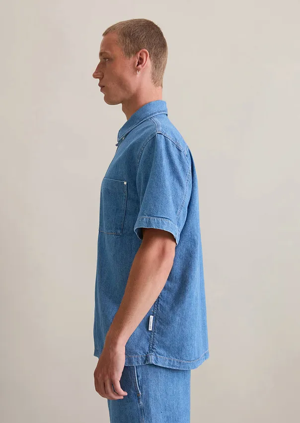 Джинсовая рубашка Marc o'Polo - фото 5