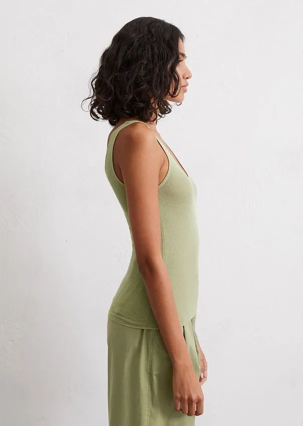 Топ из смесового хлопка Marc o'Polo - фото 5