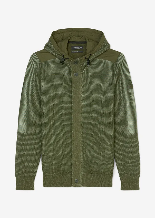 Кардиган с капюшоном