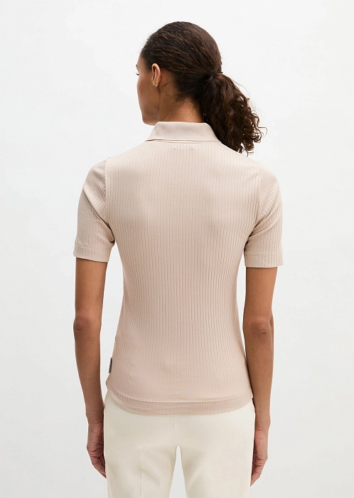 Поло из смесового модала TENCEL™
