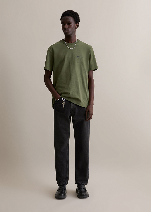 Футболка из плотного хлопкового джерси