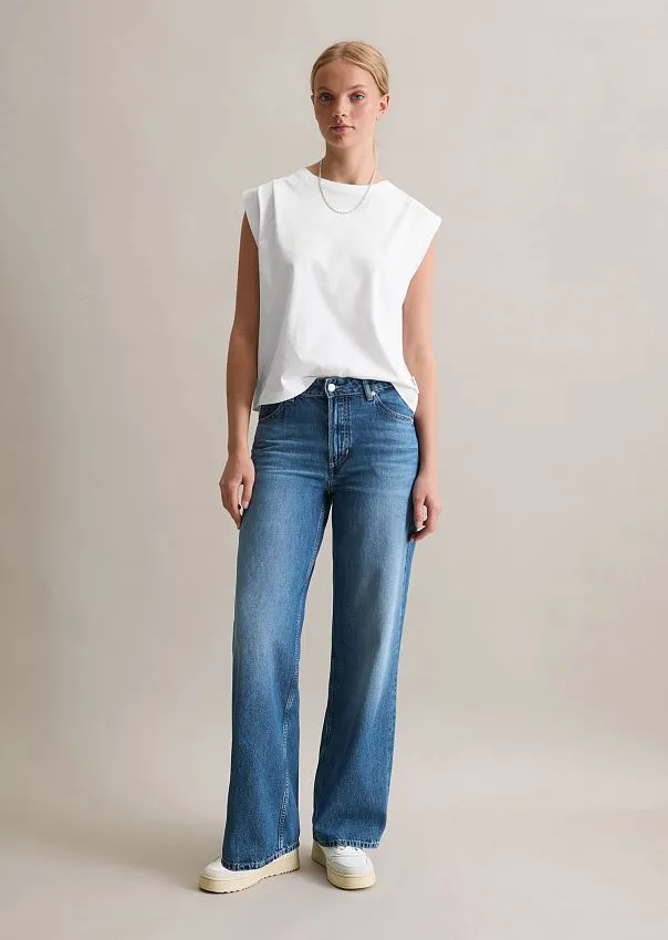 Широкие джинсы TOMMA из органического хлопка Marc o'Polo - фото 1