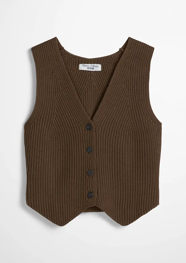 Жилет из органического хлопка