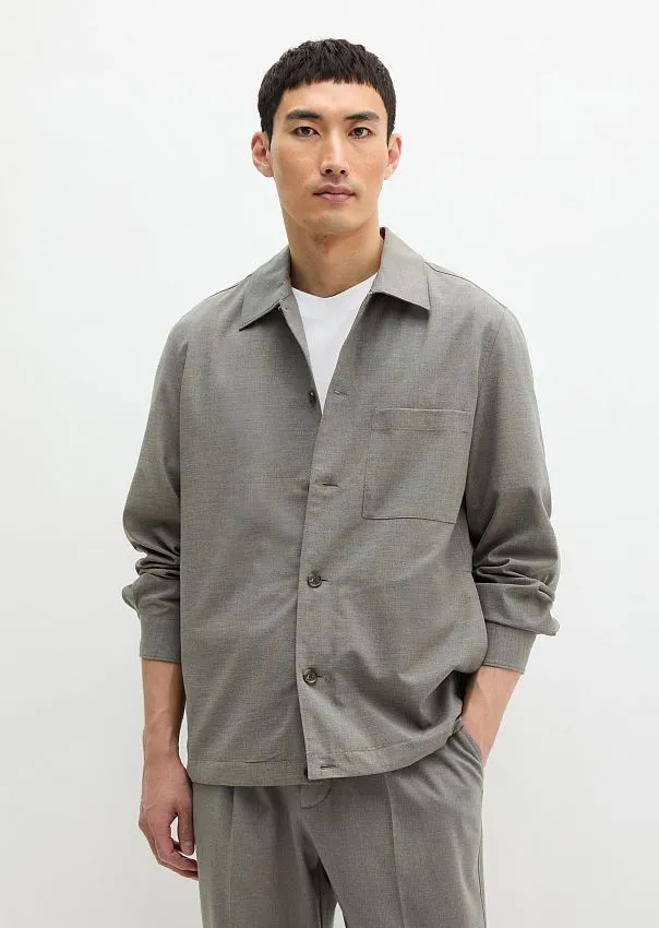 Рубашка верхняя из тонкой шерсти