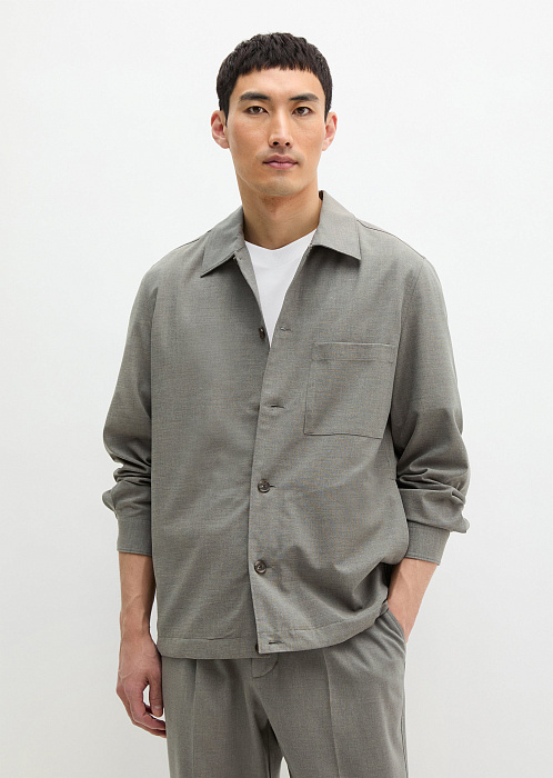 Рубашка верхняя из тонкой шерсти