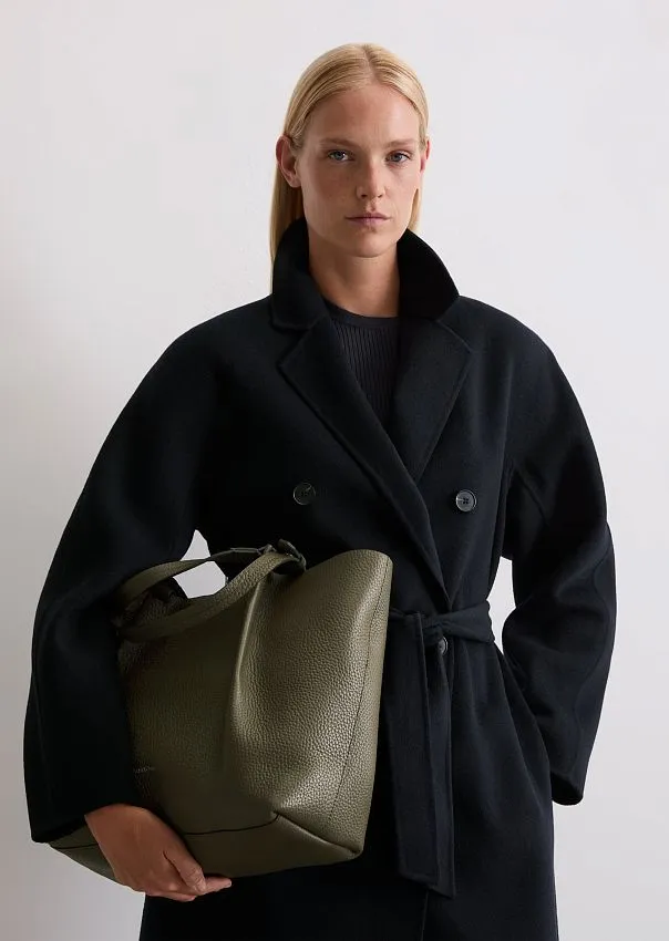 Сумка-шоппер из натуральной кожи Marc o'Polo - фото 4