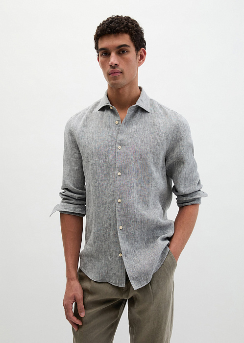 Рубашка изо льна