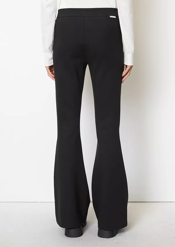 Расклешенные трикотажные брюки Marc o'Polo - фото 2