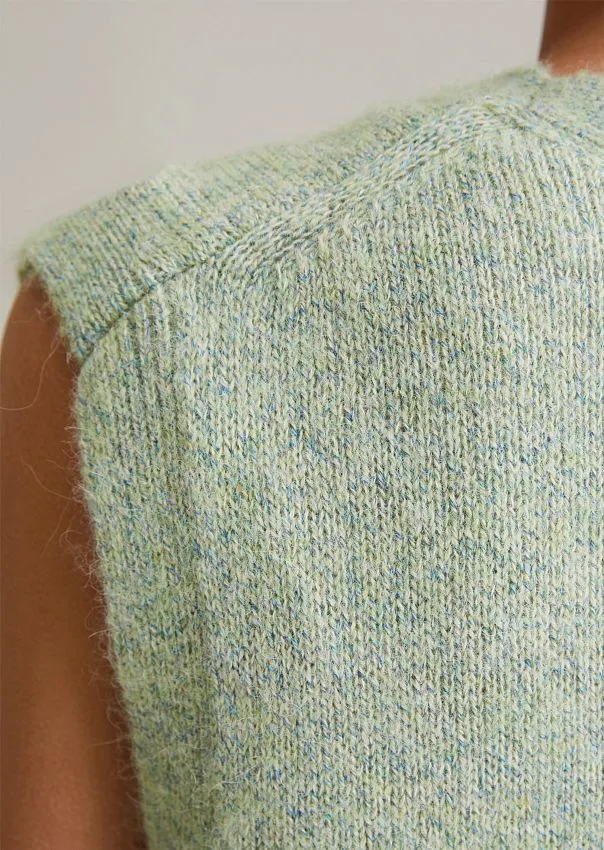 Жилет из органического хлопка и шерсти альпаки Marc o'Polo - фото 4