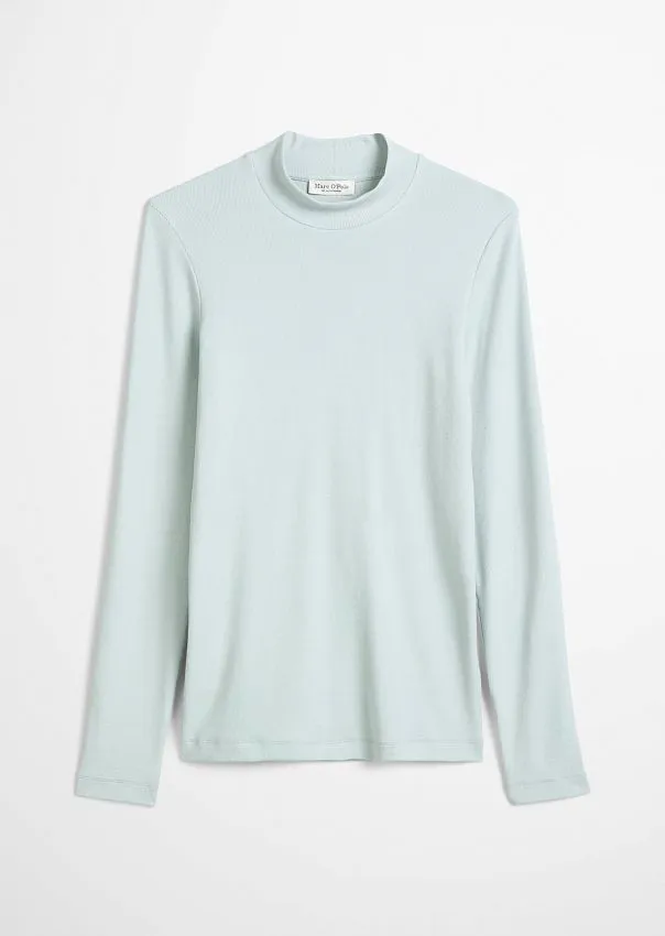 Лонгслив в рубчик из мягкого модала Marc o'Polo - фото 6