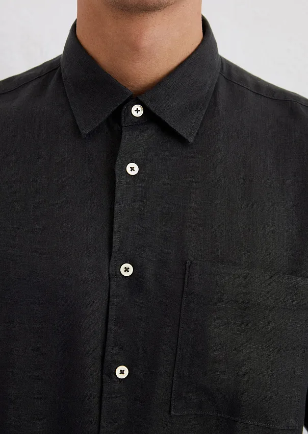 Рубашка из чистого льна Marc o'Polo - фото 4