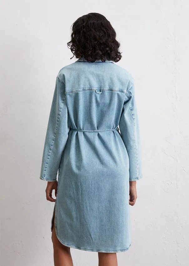 Джинсовое платье из смесового хлопка Marc o'Polo - фото 2