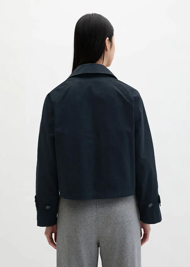 Тренч укороченный из хлопкового твила Marc o'Polo - фото 2