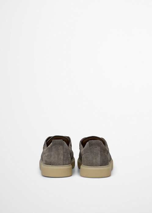 Кеды из натуральной замши