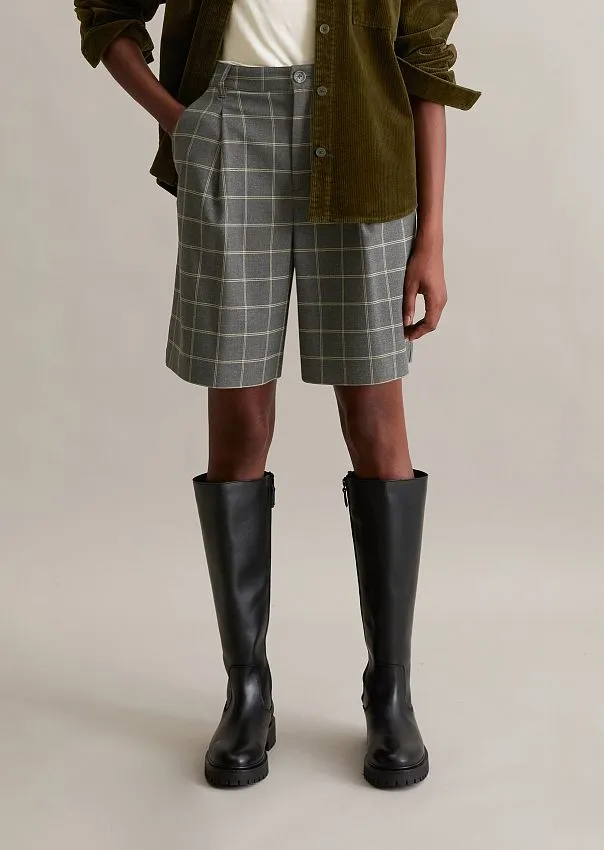 Шорты широкие из смесовой вискозы Marc o'Polo - фото 3