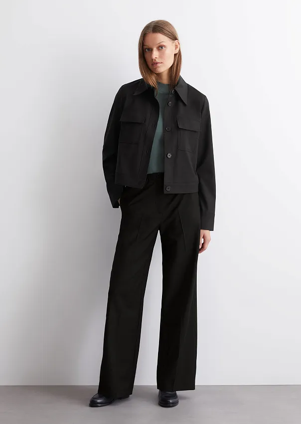 Жакет из смесовой шерсти