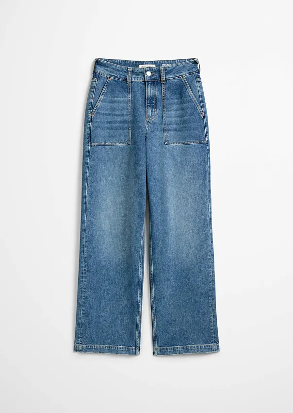 Джинсы широкие SJVA из органического хлопка и вискозы Marc o'Polo - фото 6