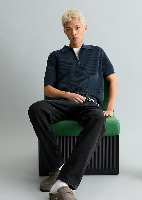 Поло из органического хлопка 
