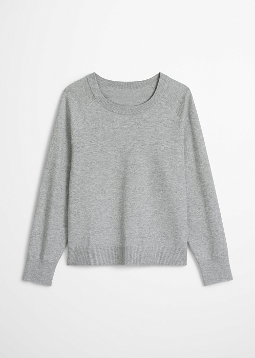 Серый меланж